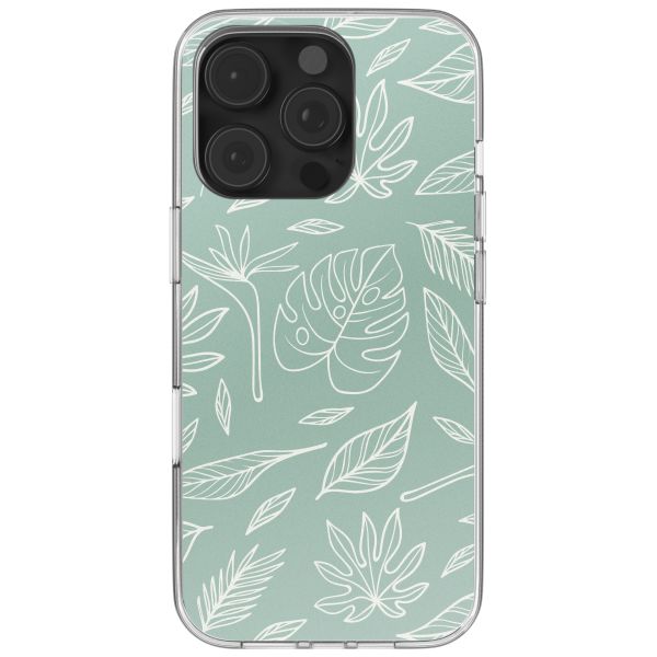 imoshion Coque Design iPhone 16 Pro - Leaves Line-Art