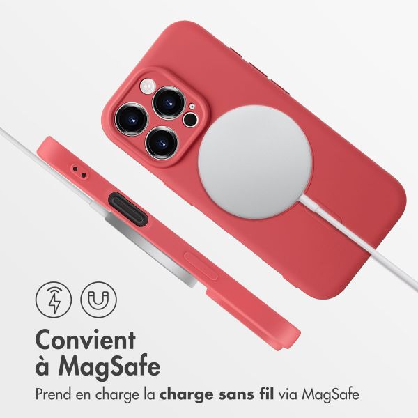 imoshion Coque Couleur avec MagSafe iPhone 16 Pro - Dusty Rose