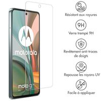 Accezz Protection d'écran en verre trempé Motorola Moto G75 5G