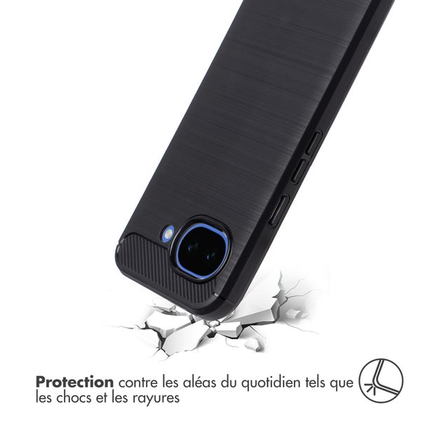 imoshion Coque Brushed Google Pixel 10a - Noir
