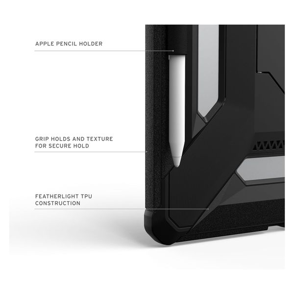 UAG Coque tablette Scout Apple iPad Air 11 pouces (2026) M4 / (2025) M3 / (2024) M2 - Black