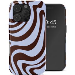 Selencia Coque arrière Vivid Apple iPhone 16 Pro Max - Dream Swirl Chocolate