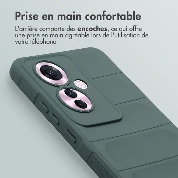 imoshion EasyGrip Backcover Oppo Reno 11 F - Vert foncé