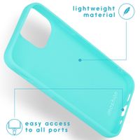 imoshion Coque Couleur iPhone 13 Mini - Menthe verte