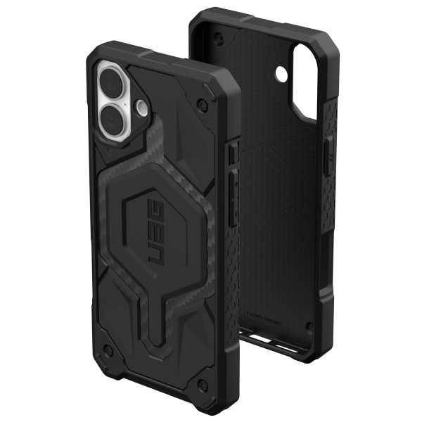 UAG Coque arrière Monarch Pro iPhone 16 Plus - Carbon Fiber