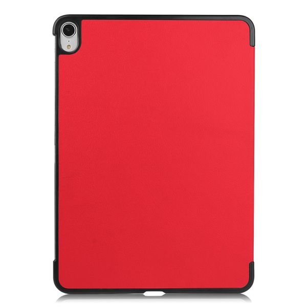 imoshion Coque tablette Trifold Apple iPad Air 11 pouces (2025) M3 / (2024) M2 / Air 5 (2022) / Air 4 (2020) - Rouge