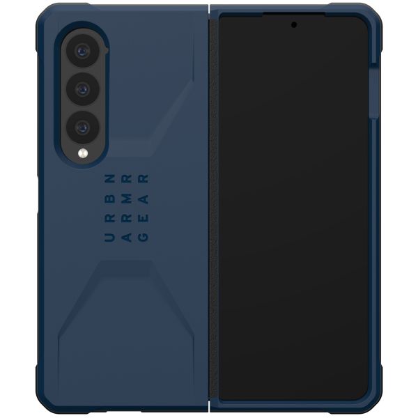 UAG Coque Civilian Samsung Galaxy Z Fold 4 - Bleu