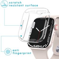 imoshion Coque souple à couverture complète Apple Watch Series 7 / 8 / 9 - 45 mm - Transparent