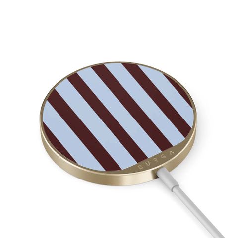 Burga Chargeur magnétique sans fil - MagSafe et Qi2 - Offline / Gold
