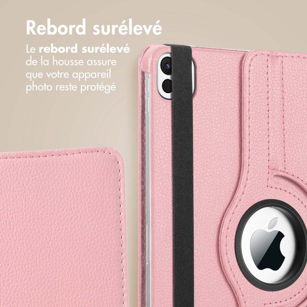 imoshion Coque tablette rotatif iPad Air 11 pouces (2024) M2 / Air 5 (2022) / Air 4 (2020) / Pro 11 (2018/2020)