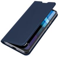 Dux Ducis Étui de téléphone Slim Motorola Moto G9 Power - Bleu foncé