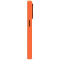 Decoded Coque en silicone MagSafe iPhone 15 Pro - Orange