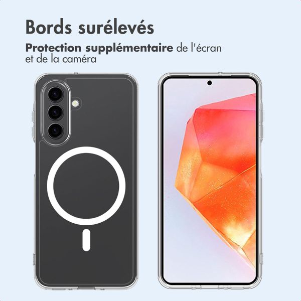 imoshion Coque arrière de protection avec MagSafe Samsung Galaxy A26 - Transparent