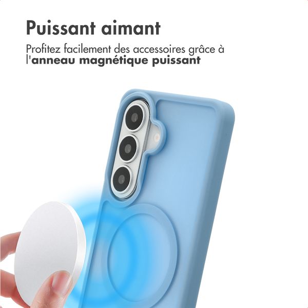 imoshion Coque Color Guard avec MagSafe Samsung Galaxy S26 Plus - Bleu clair