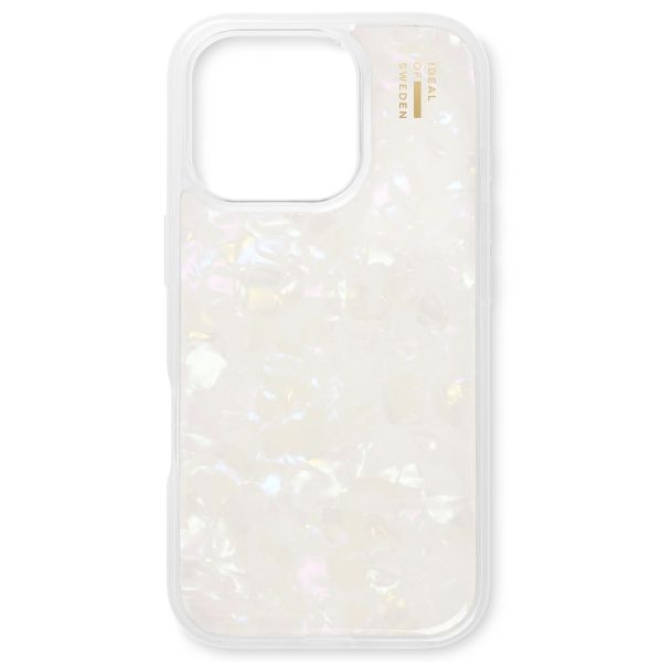 iDeal of Sweden Coque Pearlized iPhone 16 Pro - Blanc