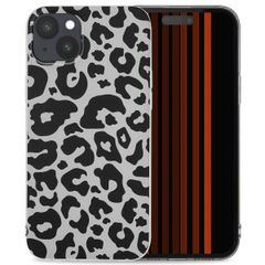 imoshion Coque Design Apple iPhone 15 Plus - Leopard Transparent