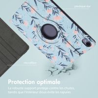 imoshion Coque tablette Design rotatif à 360° Samsung Galaxy Tab S11 - Flowers