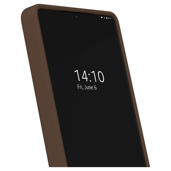 iDeal of Sweden Coque en silicone avec MagSafe Samsung Galaxy S26 Ultra - Mocha Mousse