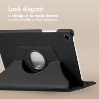 imoshion Coque tablette rotatif à 360° Galaxy Tab A8 - Noir