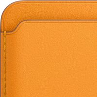 Apple Leather Wallet MagSafe (Apple Wallet 1st generation) - California Poppy