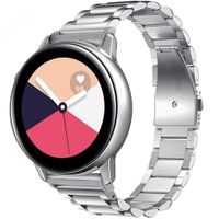 imoshion Bracelet en acier Samsung Galaxy Watch 4 / 5 / 6 / 7 / FE (20 mm) - Argent