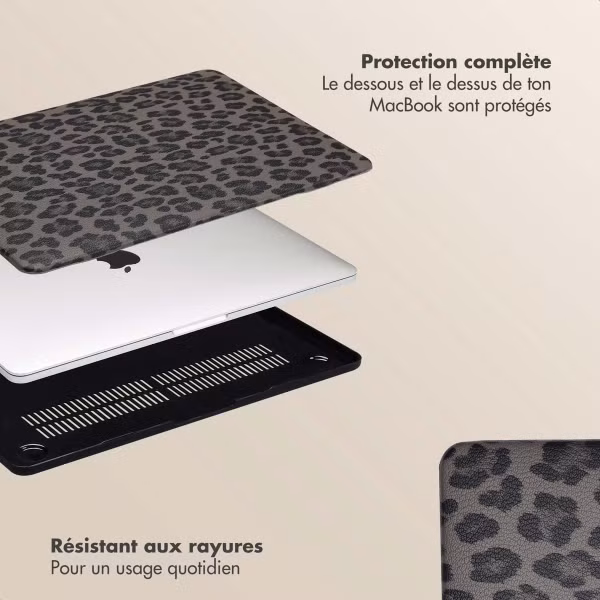 Selencia Coque Laptop Sabi Apple MacBook Pro 13 pouces (2020 / 2022)  - Midnight Black