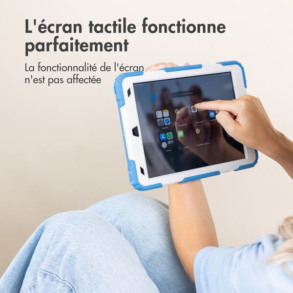 imoshion Coque tablette kidsproof Rugged Samsung Galaxy Tab A9 Plus - Bleu