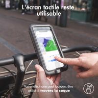 Accezz Support de téléphone pour vélo Pro Samsung Galaxy A22 (5G) - Universel - avec étui - Noir