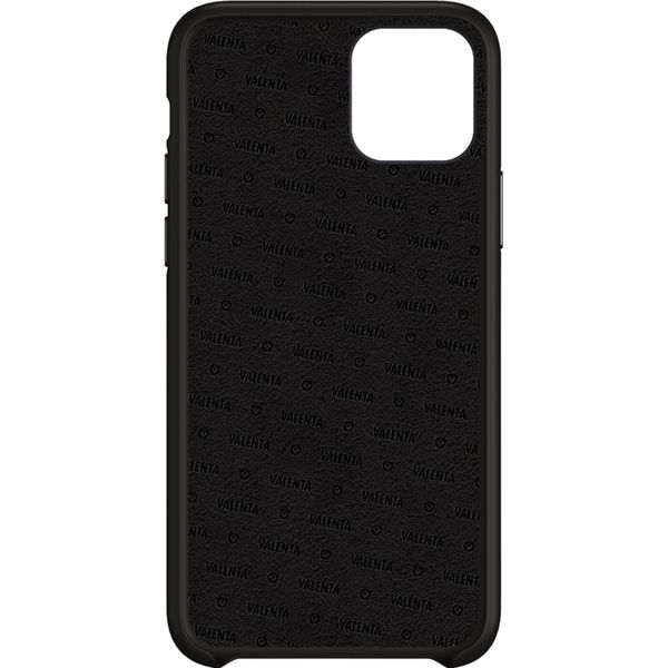 Valenta Coque en cuir Luxe iPhone 11 - Noir