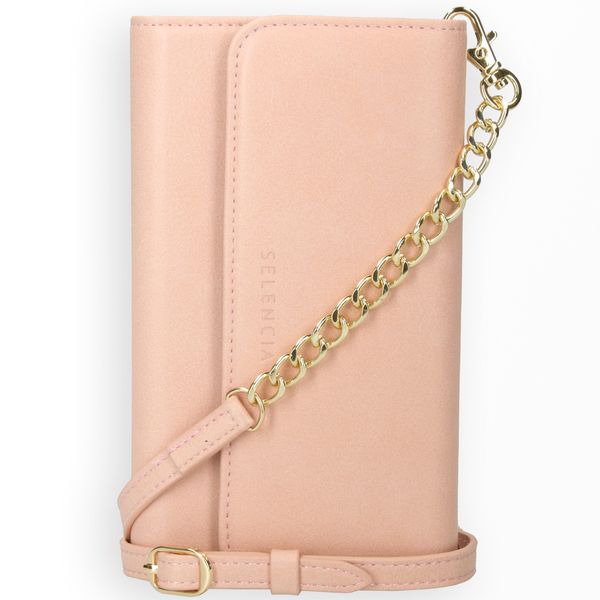 Selencia Pochette en cuir végétalien iPhone SE (2022 / 2020) / 8 / 7 / 6(s)