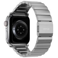 Nomad Bracelet à maillons en titane Apple Watch Series 1 á 10 / SE / Ultra (2) (44/45/46/49 mm) - Argent