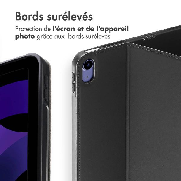 Accezz Coque tablette Classic Apple iPad Air 11 pouces (2025) M3 / (2024) M2 / Air 5 (2022) / Air 4 (2020) - Noir