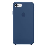 Apple Coque en silicone Apple iPhone SE (2022 / 2020) / 8 / 7 - Blue Cobalt