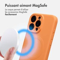 imoshion Coque Couleur avec MagSafe Apple iPhone 16 Pro Max - Neon Orange