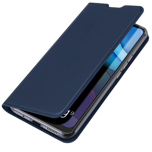 Dux Ducis Étui de téléphone Slim Motorola Moto G9 Power - Bleu foncé