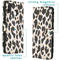 imoshion Coque silicone design Huawei P30 Lite - Golden Leopard