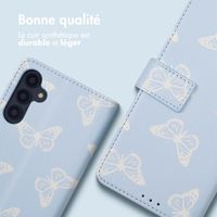 imoshion Étui de télephone portefeuille Design Samsung Galaxy A54 (5G) - Butterfly