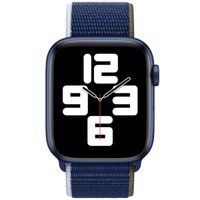 Apple Bracelet Sport Loop Apple Watch Series 1 t/m 9 / SE (38/40/41 mm) | Series 10 / 11 (42 mm) - Abyss Blue