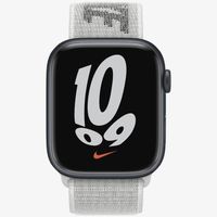 Apple Bracelet Nike Sport Loop Apple Watch Series 1 t/m 11 / SE / Ultra (44/45/46/49 mm) - White