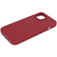 Decoded Coque en silicone MagSafe iPhone 15 - Rouge