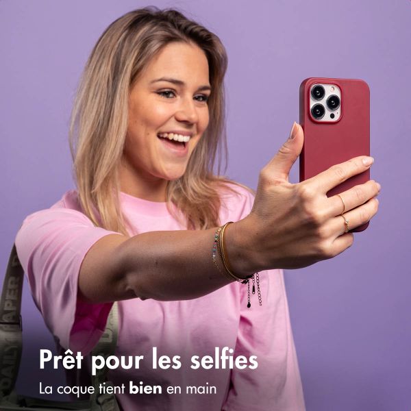 imoshion Coque Couleur Samsung Galaxy S25 Edge - Wine Red