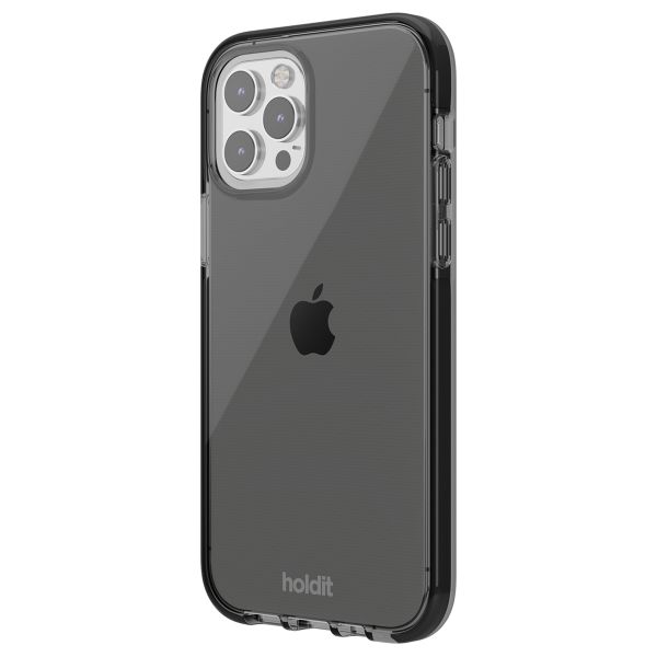 Holdit Seethru Case Apple iPhone 12 (Pro) - Noir