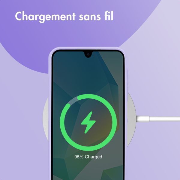 imoshion Coque Couleur Samsung Galaxy A16 - Tropical Violet