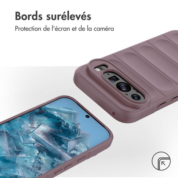 imoshion Coque arrière EasyGrip Google Pixel 9 / 9 Pro - Violet