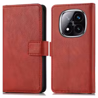 imoshion Étui de télephone portefeuille Xiaomi Redmi Note 14 Pro (4G) - Rouge