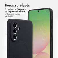 imoshion Coque Couleur avec MagSafe Samsung Galaxy A56 - Noir