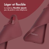 imoshion Coque Couleur Samsung Galaxy A36 / A56 - Wine Red