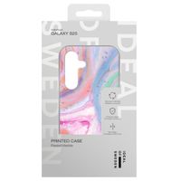 iDeal of Sweden Coque Fashion Samsung Galaxy S25 - Pastel Marble