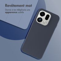 imoshion Coque Couleur Oppo Find X9 - Bleu foncé