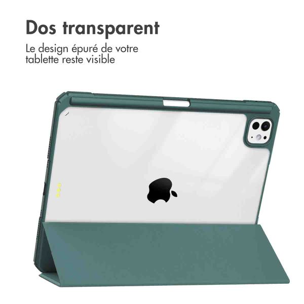imoshion Coque tablette rigide Trifold Apple iPad Pro 13 (2024) M4 - Vert